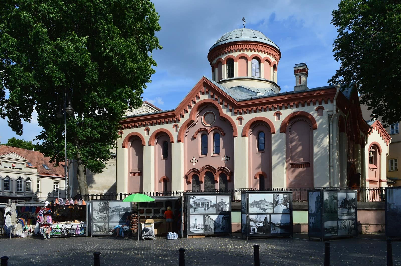 Kauno senamiesčio ir Nemuno slėnio panorama